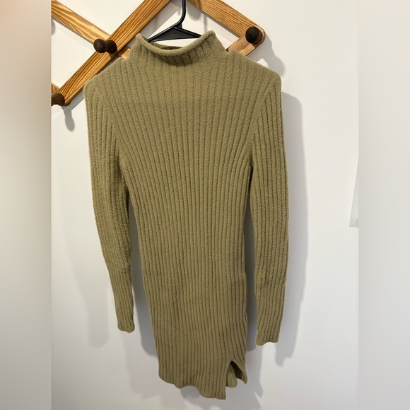 Worn once- WILFRED FREE-Hush Knit Station Dress - Picture 2 of 9